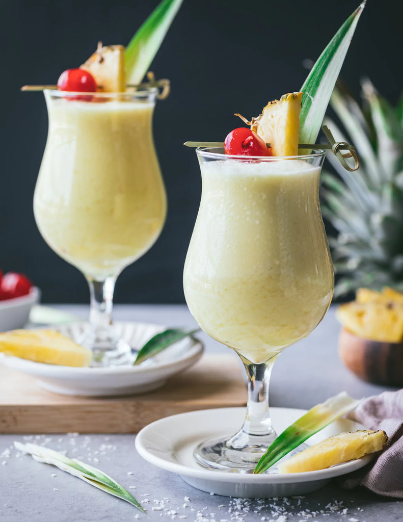 Healthy Pina Colada Mocktail Recipe