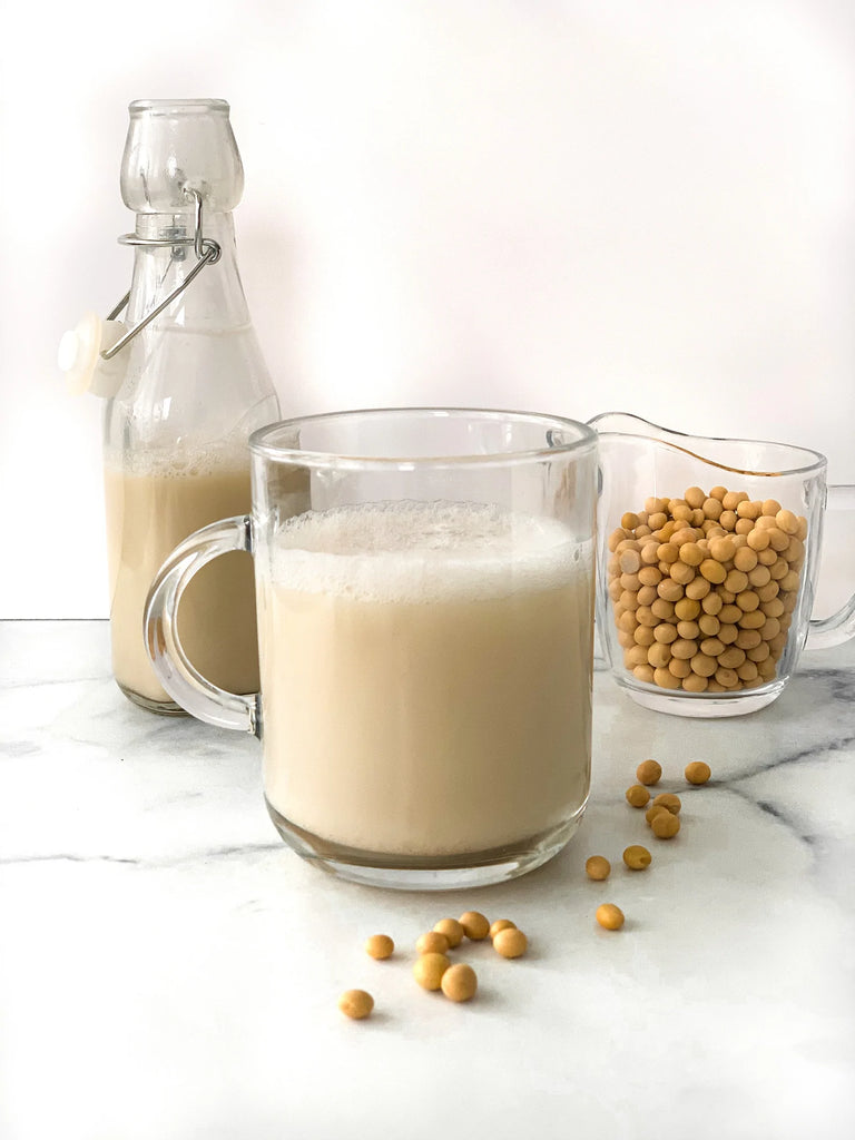 Homemade Soy Milk Recipe