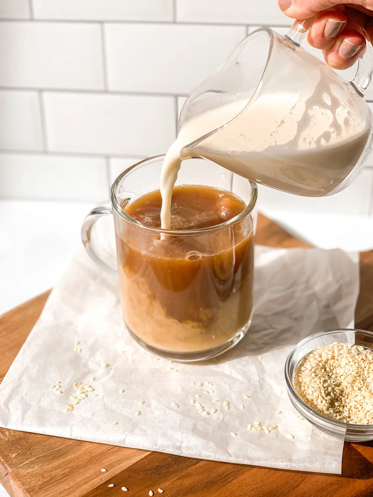 Homemade White Sesame Creamer