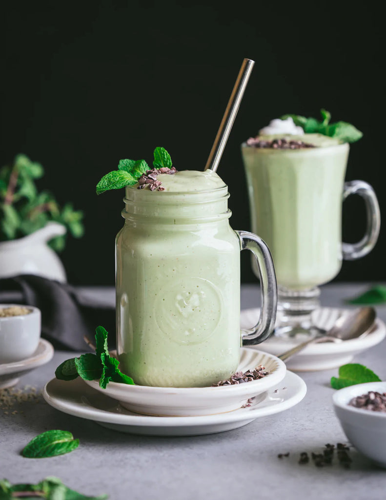 Minty Hemp Milkshake Recipe